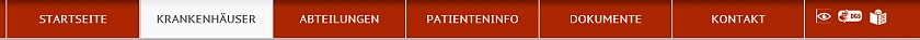 Bild wie das Hauptmenü aussieht.
