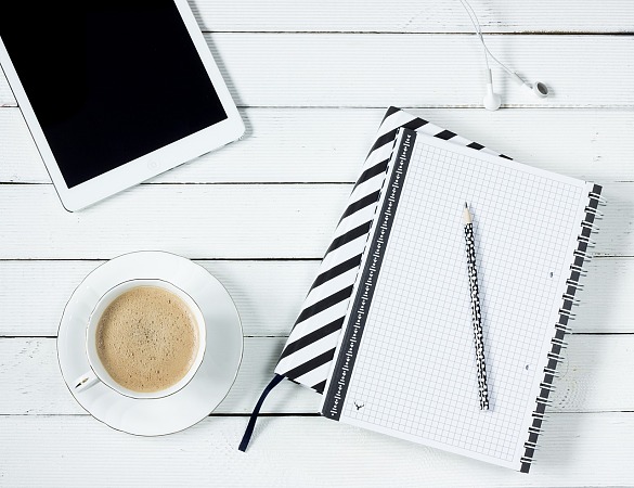 Block, Tablet und Stift
